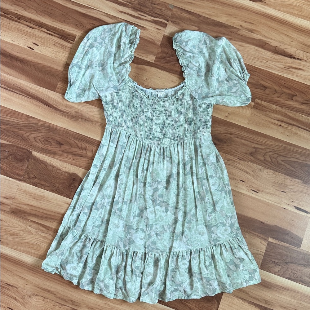 Floral Puff Sleeve Dress